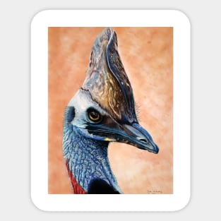 Cassowary Sticker